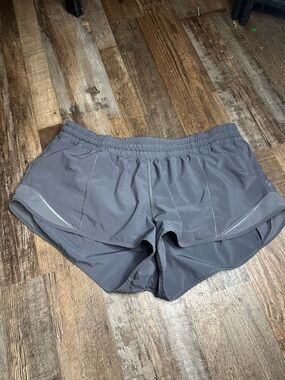 Lululemon Women’s Gray Hotty Hot Shorts - Lightweight Activewear